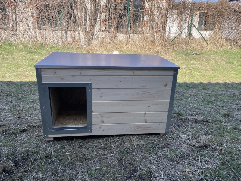 Zateplená psí bouda XL