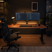 Code&Move Pro — stojící stůl pro vývojáře