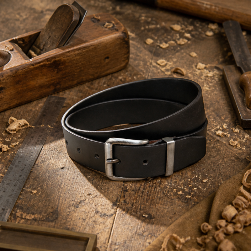 Nezničitelný řemeslnický opasek IronHide 4mm