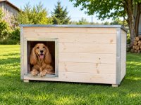 Cocker Comfort L — zateplená bouda pro anglického kokršpaněla