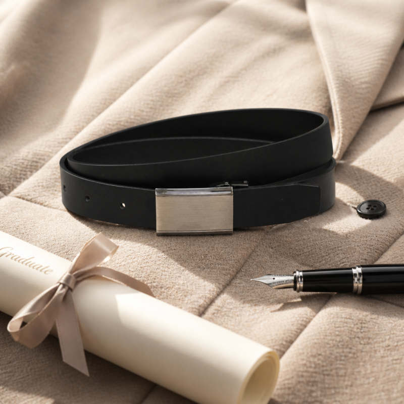 Luxusní dámský kožený opasek Prestige 30mm pro kariérní úspěch