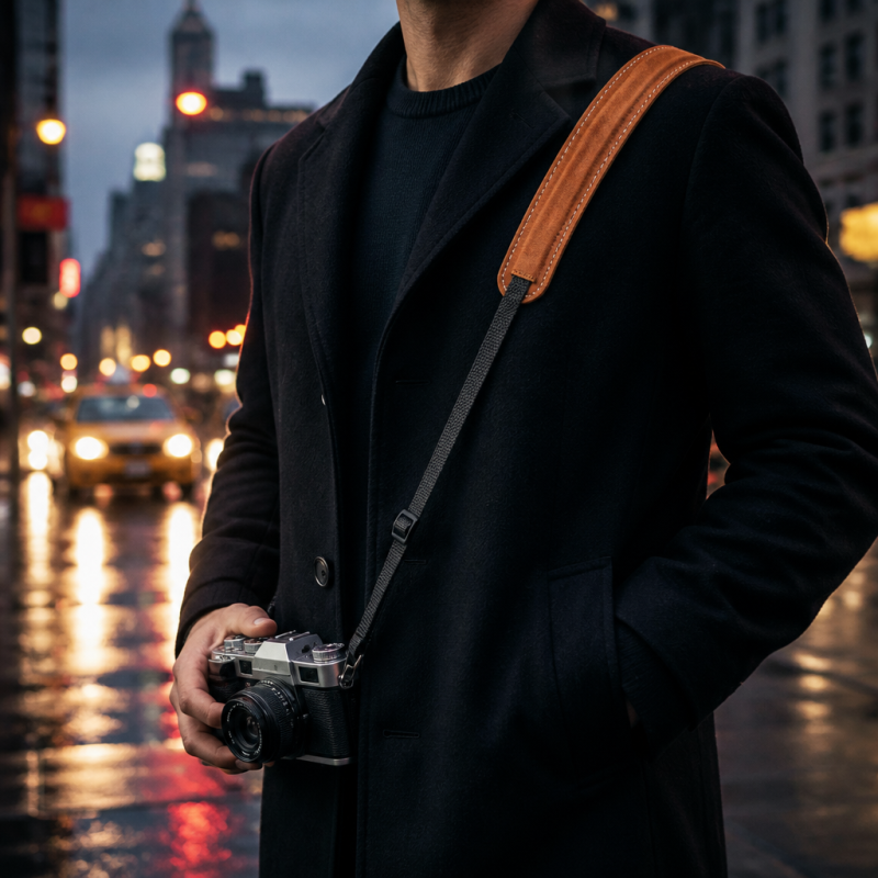 Urban Legend: Prémiový kožený popruh pro street fotografy