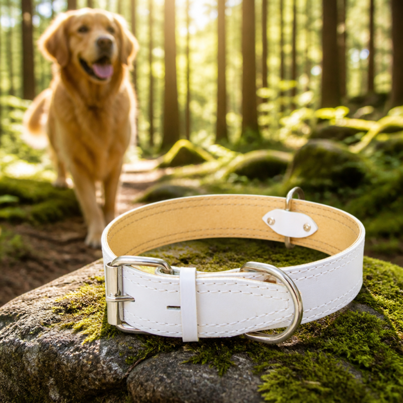 Luxusní kožený obojek Royal Retriever pro outdoorová dobrodružství