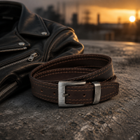 RoadRider Biker Opasek 40 mm — Western hovězí kůže