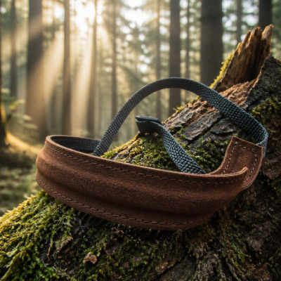 Profi Wild Leather Strap - Luxusní kožený popruh pro myslivce a wildlife fotografy fotka 959