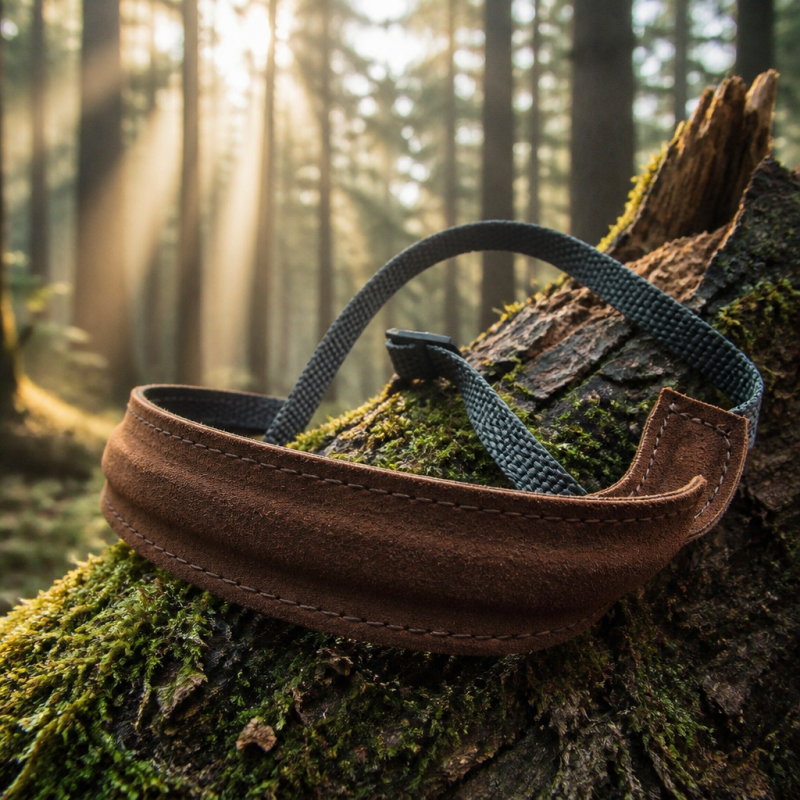 Profi Wild Leather Strap - Luxusní kožený popruh pro myslivce a wildlife fotografy