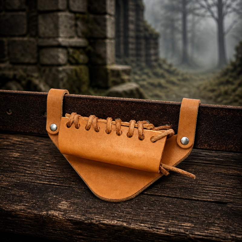 Mistrovský kožený závěs na meč Valhalla Craft